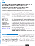 Cover page: Chromatic Pupillometry as a Putative Screening Tool for Heritable Retinal Disease in Rhesus Macaques