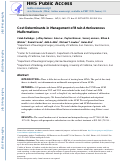 Cover page: Cost determinants in management of brain arteriovenous malformations.