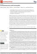 Cover page: Dermatomyositis with Eosinophils.