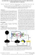 Cover page: Asymmetrical pMUTs for Focused Acoustic Pressure by Reinforcement Learning