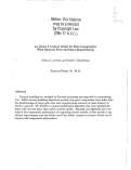 Cover page: An order-2 context model for data compression with reduced time and space requirements