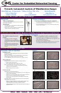 Cover page: SIP4:  Towards Automated Analysis of Minirhyzotron Images