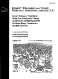 Cover page: Energy Savings of Heat-Island Reduction Strategies in Chicago and Houston (Including Updates for Baton Rouge, Sacramento, and Salt Lake City)