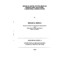 Cover page of Issues in United States-Mexican Agricultural Relations: A Binational Consultation