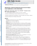 Cover page: Effectiveness of the Recombinant Zoster Vaccine for Herpes Zoster Ophthalmicus in the United States