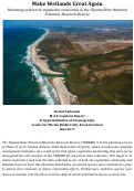 Cover page: Make Wetlands Great Again: Reviewing Salt Marsh Vegetation Restoration in the Tijuana River National Estuarine Research Reserve