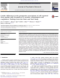 Cover page: Gender differences in the prospective associations of self-reported sleep quality with biomarkers of systemic inflammation and coagulation: Findings from the Heart and Soul Study