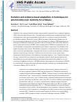 Cover page: Evolution and evidence-based adaptations in techniques for peroral endoscopic myotomy for achalasia