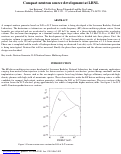 Cover page: Compact neutron source development at LBNL