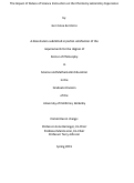 Cover page: The Impact of Nature of Science Instruction on the Chemistry Laboratory Experience