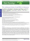 Cover page: The evolutionary history of small RNAs in Solanaceae.