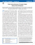 Cover page: Patent Ductus Arteriosus in Premature Infants: Clinical Trials and Equipoise