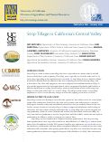Cover page: Strip Tillage in California's Central Valley