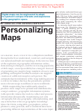 Cover page: Personalizing Maps