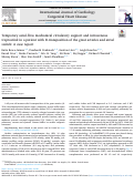 Cover page: Temporary axial-flow mechanical circulatory support and intravenous treprostinil in a patient with D-transposition of the great arteries and atrial switch: A case report