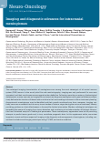 Cover page: Imaging and diagnostic advances for intracranial meningiomas.