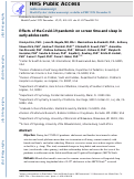 Cover page: Effects of the COVID-19 Pandemic on Screen Time and Sleep in Early Adolescents