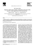 Cover page: Sequence analysis and exclusion of phosducin as the gene for the recessive retinal degeneration of the abyssinian cat