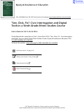 Cover page: “See, Click, Fix”: Civic Interrogation and Digital Tools in a Ninth-Grade Ethnic Studies Course