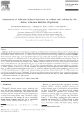 Cover page: Attenuation of ischemia induced increases in sodium and calcium by the aldose reductase inhibitor Zopolrestat