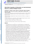 Cover page: PACAP/PAC1 Regulation of Inflammation via Catecholaminergic Neurons in a Model of Multiple Sclerosis