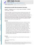 Cover page: Heterogeneous growth-induced prestrain in the heart