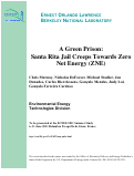 Cover page: A Green Prison: Santa Rita Jail Creeps Towards Zero Net Energy (ZNE)