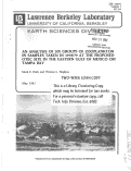 Cover page: V.1 AN ANALYSIS OF SIX GROUPS OF ZOOPLANKTON IN SAMPLES TAKEN IN 1978/79 AT THE PROPOSED OTEC SITE IN THE EASTERN GULF OF MEXICO OFF TAMPA BAY