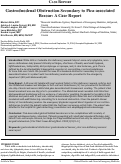 Cover page: Gastroduodenal Obstruction Secondary to Pica-associated Bezoar: A Case Report