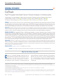 Cover page: CalTrack: High-Throughput Automated Calcium Transient Analysis in Cardiomyocytes.