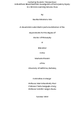 Cover page: Centering Students’ Perspectives: A Multifocal Mixed Methods Investigation of Participatory Equity in a Distance Learning Calculus Class