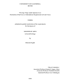 Cover page: “Proving” Rape under Japanese Law: Evaluation of the Force or Intimidation Requirement in Court Cases