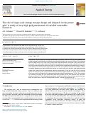 Cover page: Investigating the impact of wind-solar complementarities on energy storage requirement and the corresponding supply reliability criteria