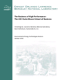 Cover page: The Business of High Performance: The USC Darla Moore School of Business