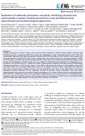 Cover page: Evaluation of outbreak persistence caused by multidrug-resistant and echinocandin-resistant Candida parapsilosis using multidimensional experimental and epidemiological approaches