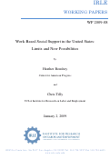 Cover page: Work-Based Social Support in the United States: