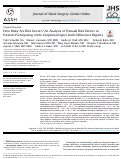 Cover page: How Risky Are Risk Factors? An Analysis of Prenatal Risk Factors in Patients Participating in the Congenital Upper Limb Differences Registry