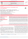 Cover page: Cerebral Embolic Protection in Transcatheter Aortic Valve Replacement.