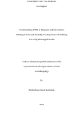 Cover page: Contextualizing PTSD as Diagnosis and Intervention: Situating Trauma and the Subjective Experience of Suffering in Locally Meaningful Worlds