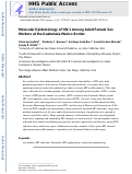 Cover page: Molecular epidemiology of HIV-1 among adult female sex workers at the Guatemala-Mexico border