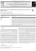 Cover page: Dietary fibers and their fermented short-chain fatty acids in prevention of human diseases