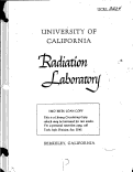 Cover page: ALPHA RADIOACTIVITY