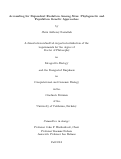 Cover page: Accounting for Dependent Evolution Among Sites: Phylogenetic and Population Genetic Approaches