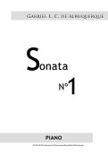 Cover page: Sonata No. 1