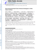 Cover page: Discovering dominant tumor immune archetypes in a pan-cancer census