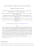 Cover page of Individual trapped-ion addressing with adjoint-optimized multimode photonic circuits
