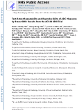 Cover page: Test–retest repeatability and reproducibility of ADC measures by breast DWI: Results from the ACRIN 6698 trial