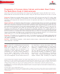 Cover page: Progression of Coronary Artery Calcium and Incident Heart Failure: The Multi‐Ethnic Study of Atherosclerosis