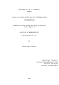 Cover page: Motion of ice sheets at their margins: Modeling studies