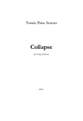 Cover page: Collapse
